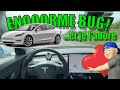 Un enooorme bug sur ma tesla sur la route du tesla owners day