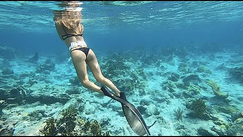 2 GIRLS & a sailboat; freediving, sunsets, & repea...