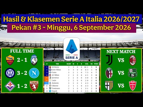 bola165 x aurampo - Hasil Liga Italia Tadi Malam - AS Roma vs Atalanta - Serie A Italia 2026/2027 Pekan 3
