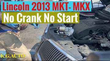 Lincoln MKT/MKX  2012-2017 No Crank No Start Starter 🚗