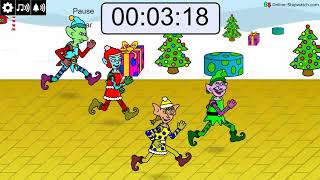 6 minute elf race timer