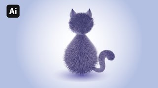 Create a Cute Fur Cat in Adobe Illustrator