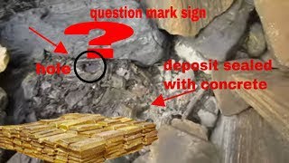 Question Mark Sign , Treasure Sealed With Strong Cement Revealed