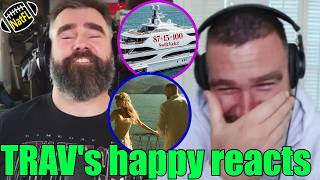 Travis happily recounted to Jason the moment Taylor Swift Gifted him a Superyacht on podcast.