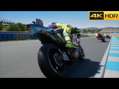 MotoGP 24 - Valentino Rossi Returns To Ducati VR46 #3: 100% Race Spanish [4K60]
