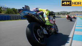 MotoGP 24 - Valentino Rossi Returns To Ducati VR46 #3: 100% Race Spanish [4K60] screenshot 4