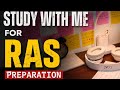 study With Me 📚 for RAS Aspirants 🎯