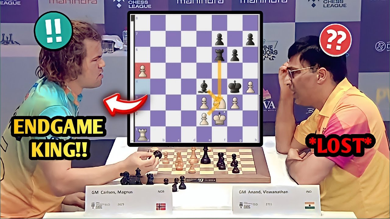 Carlsen and Kasparov in clash of the GOATs