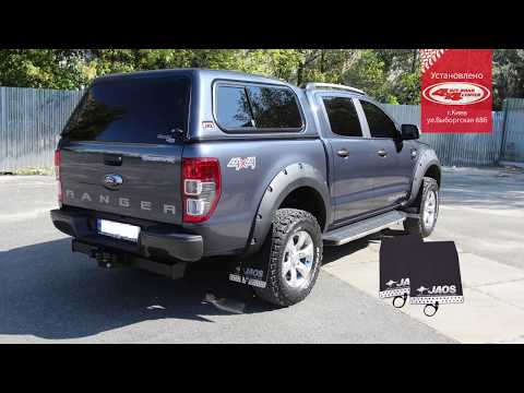 Установка брызговиков JAOS на Ford Ranger (#ВидеоИнструкция)