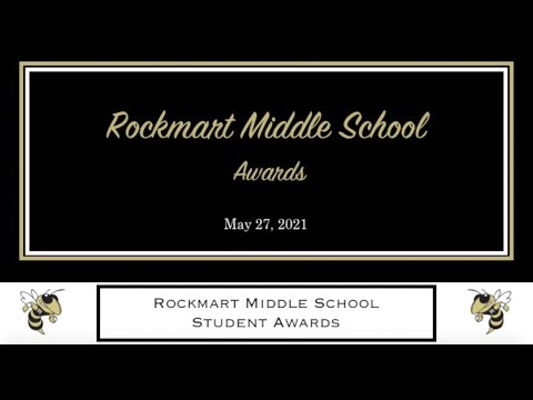 Rockmart Middle School Awards 2021