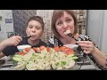 МУКБАНГ/ 1КГ ДОМАШНИХ ПЕЛЬМЕНЕЙ/СЪЕДИМ??? КАК ДУМАЕТЕ??? МУКБАНГ 1 KG HOMEMADE DUMPLING #мукбанг