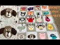 Crochet Dog/Crochet Blanket Pattern/ Crochet animal blanket/Part:24