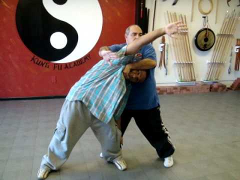 Kung Fu (Chin Na) Avoiding a Takedown (Bagua and Hua Quan Technique)