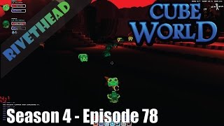 Cube World -Season 4 - E78 "Wollay Ditches Platinum coins and I lost my sound again"