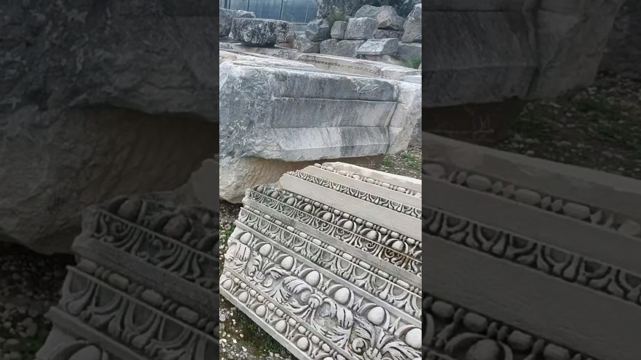 ⁣ЧПУ древних строителей❓️ Руины Мир Ликийских