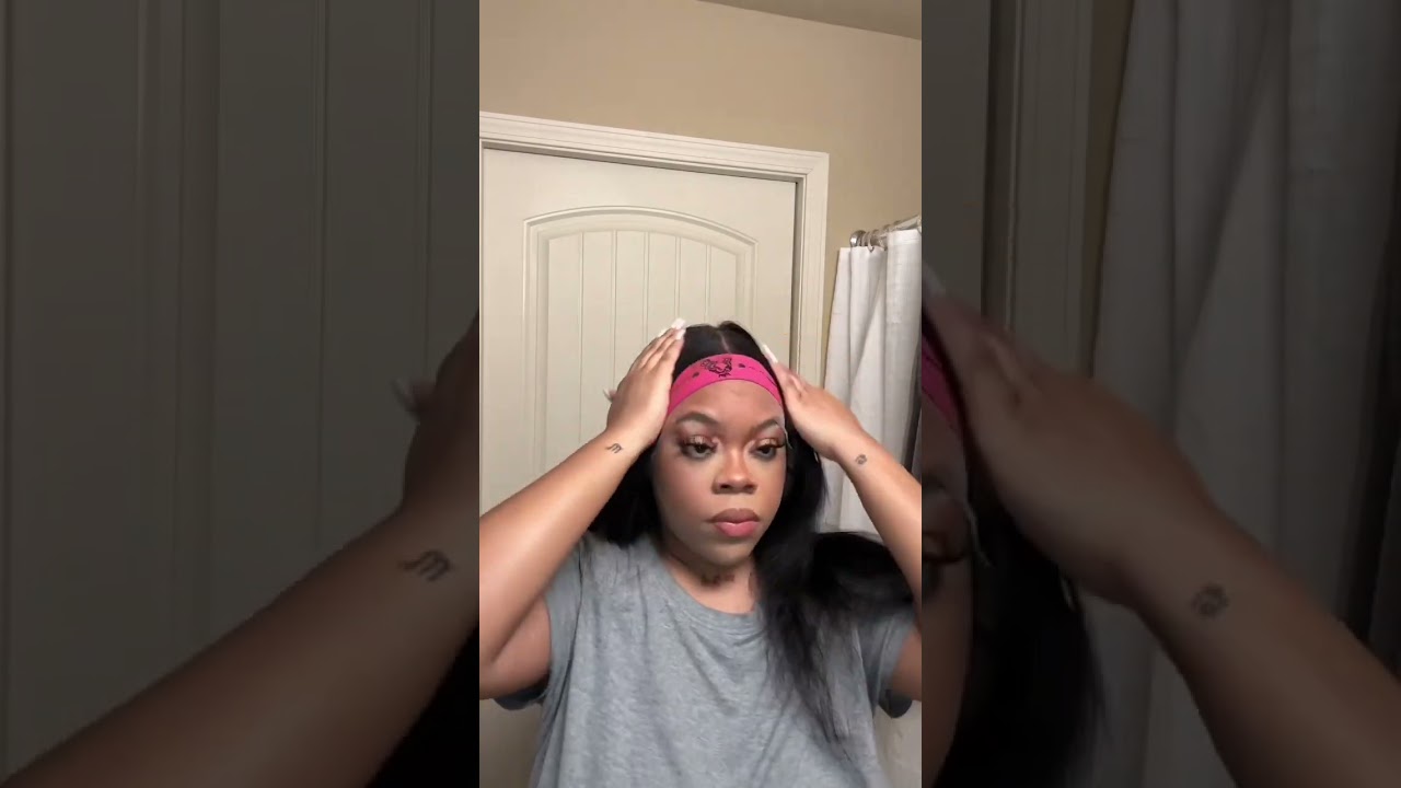 Beginner friendly Amazon Wig Install | Straight 13x6 180%  affordable wig | 