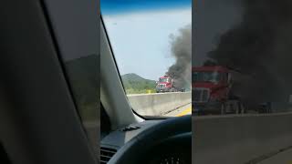 Tanker Fire