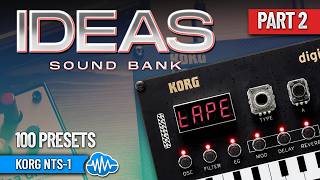 KORG NTS-1 ♫ 200 Custom Sounds ► IDEAS - PT.2