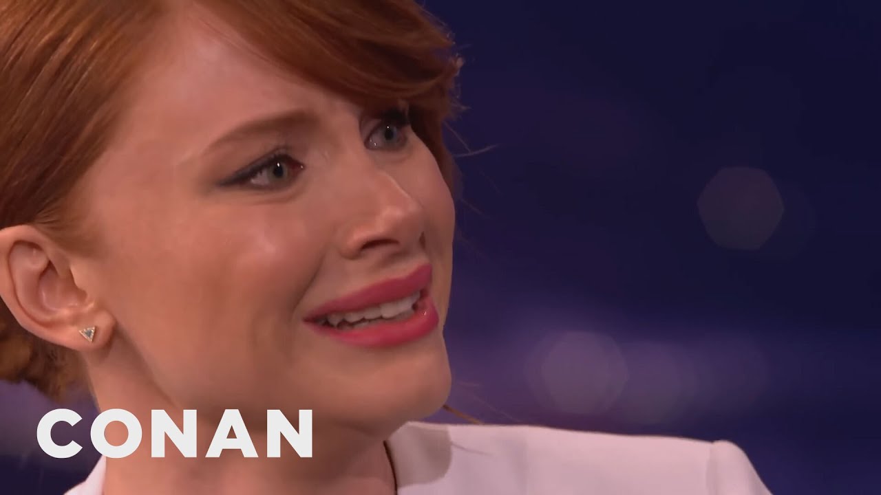 Bryce Dallas Howard Can Cry On Command | Conan On Tbs