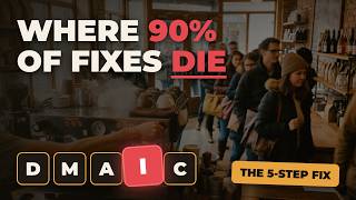 DMAIC: The 5-Step Method That Actually Fixes Broken Processes