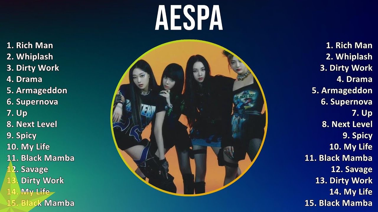 2025年版】 aespa 神曲プレイリスト【30分間】 - YouTube