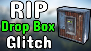 DROP BOX GLITCH IN RUST | Access Through Walls