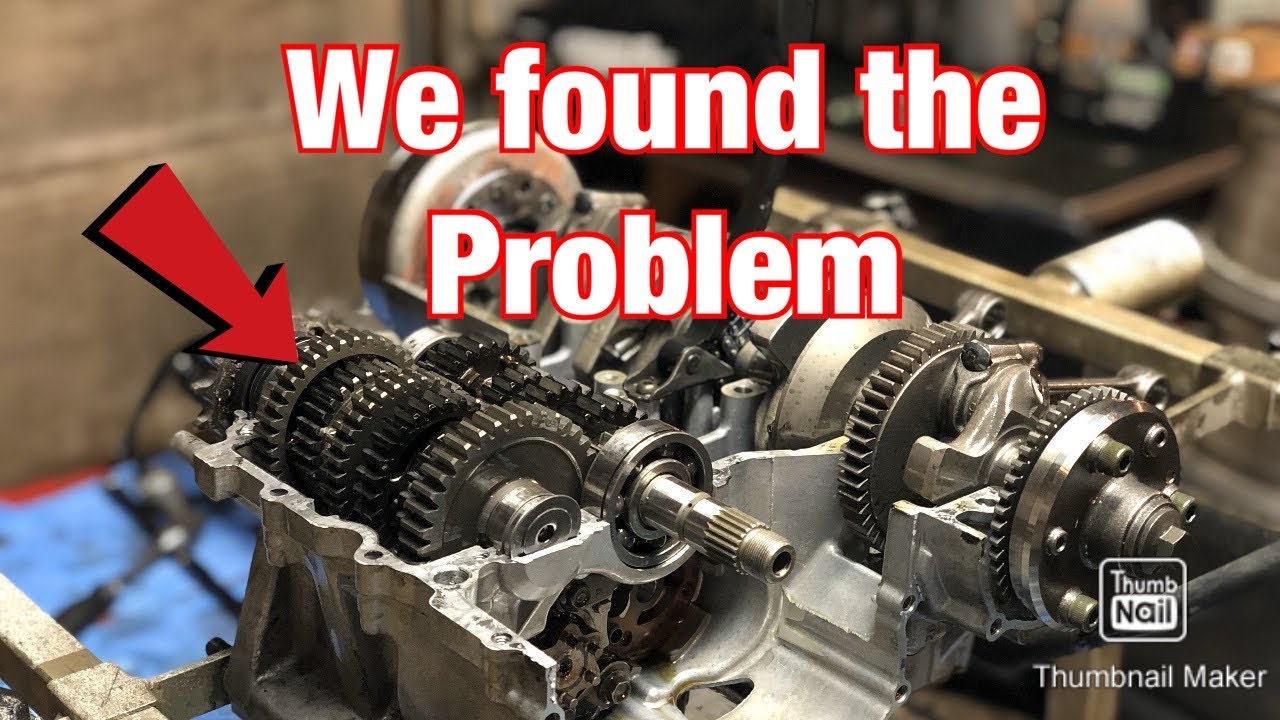 Repairing 1998 YZF600R transmission!!! Step 2 splitting cases