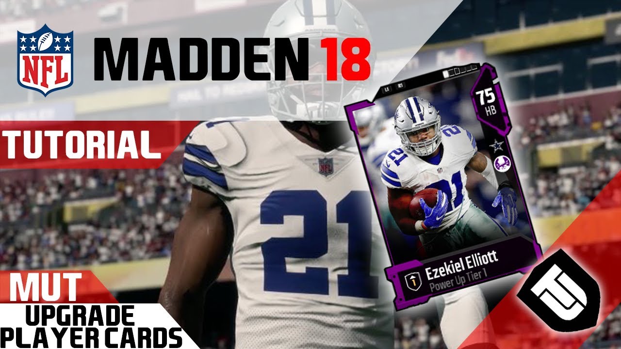 HOW TO UPGRADE YOUR PLAYERS IN MADDEN 18 ULTIMATE TEAM!!! Power Up Tier Players! Madden 18 Tutorial