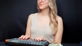 ASMR Bank Roleplay 💰 (Soft Spoken, Keyboard Typing, Unintentional)