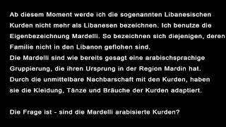 Wer Sind Die Sogenannten Libanesische Kurden Youtube
