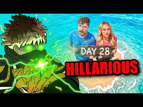 MrBeasts New Vid was HILLARIOUS (Reacting to Survive 30 Days On An Island With Your Ex)