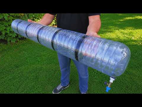 Increíble invento hecho con solo 10 botellas de plástico