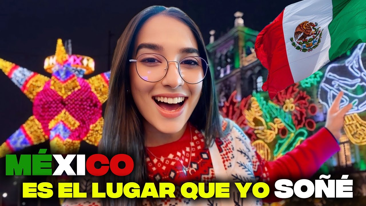 🇨🇺Así se vive la NAVIDAD 🪅 en las calles de MÉXICO 🇲🇽/ Nunca había visto algo ASÍ😭