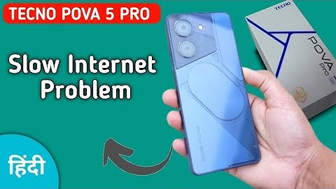 techno pova 5 Pro slow internet problem, how to solve slow internet problem