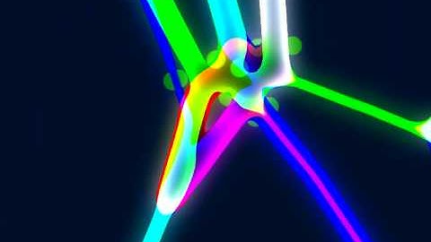 Animated Voronoi diagram (made with Blender)