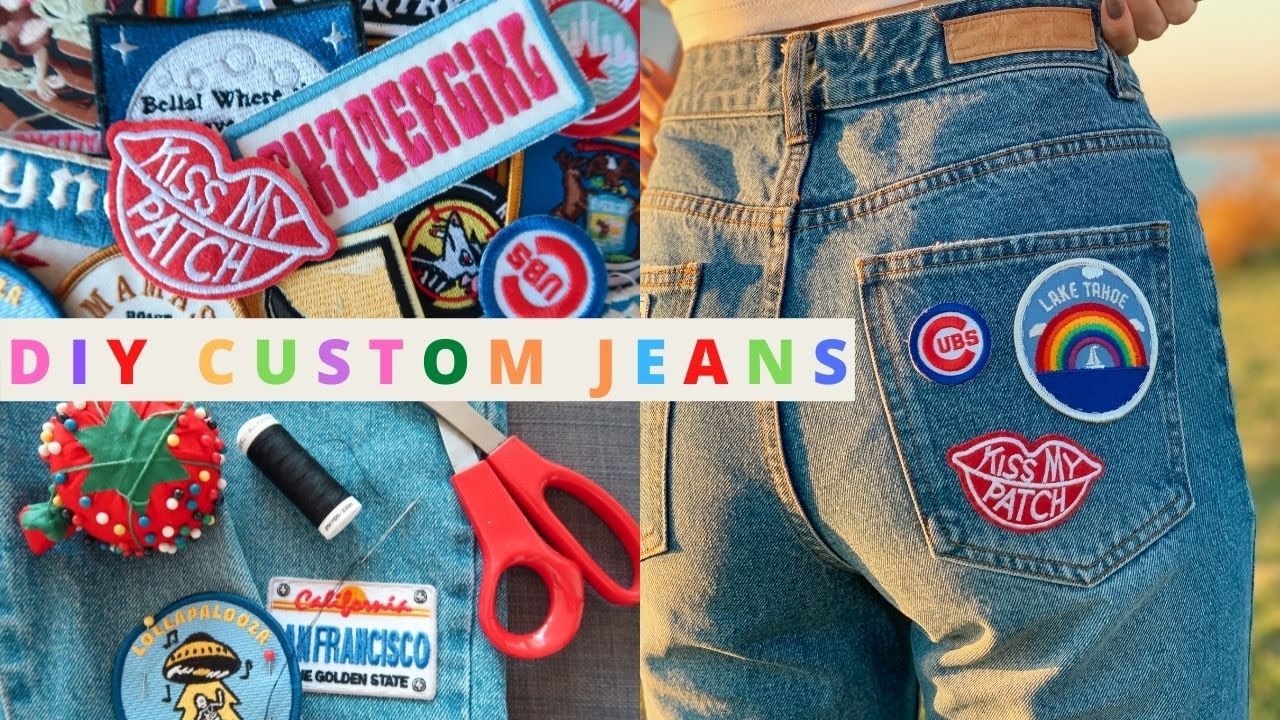 Trend Alert: Glam up Denim with Custom Embroidered Iron on Patches for Jeans  - Honour Production