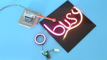 3D Hangouts – Solenoid Drums and Lego Neon LED signs