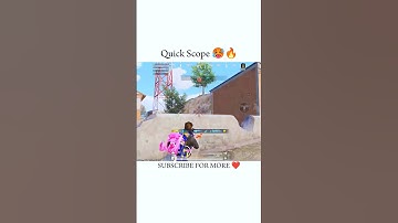IMPOSSIBLE QUICK SCOPE 🥵🔥