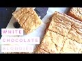 Best Ever White Chocolate Blondies!