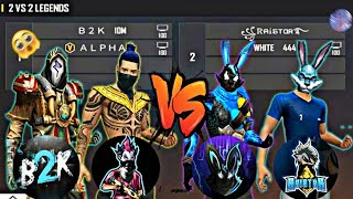 White 444 And Raistarvs B2K Andalpha Alpha Gaming Ff 2Vs2 The Most Awaited Room Alpha Vs B2K2024