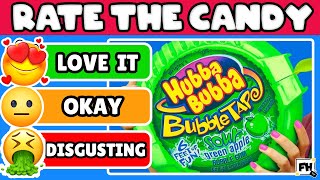 Rate the TOP Candy Challenge 🍬 Ultimate Candy Tier List 🍫 Kids Brain Break