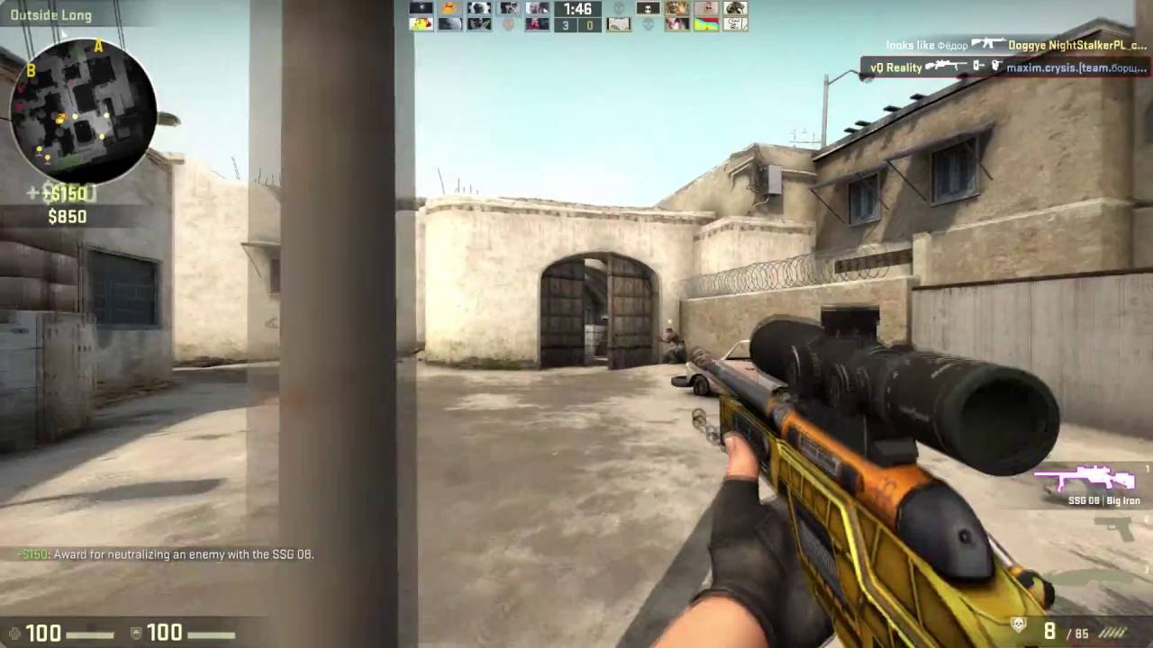 CS:GO MM Highlights (One ways, 4k, Walls?)