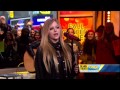 Avril Lavigne - Wish You Were Here @ Live at Good Morning America 22/11/2011