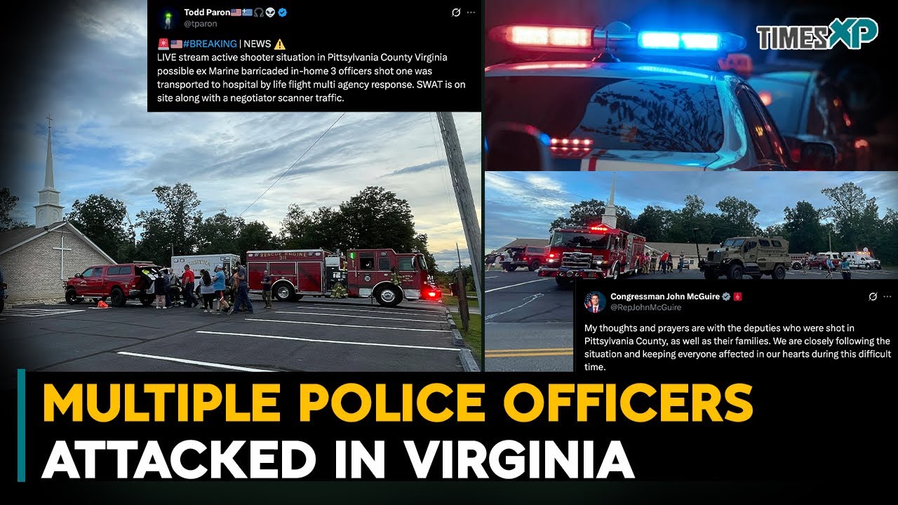 US shooting: Multiple Police officers shot in Virginia's Pittsylvania County