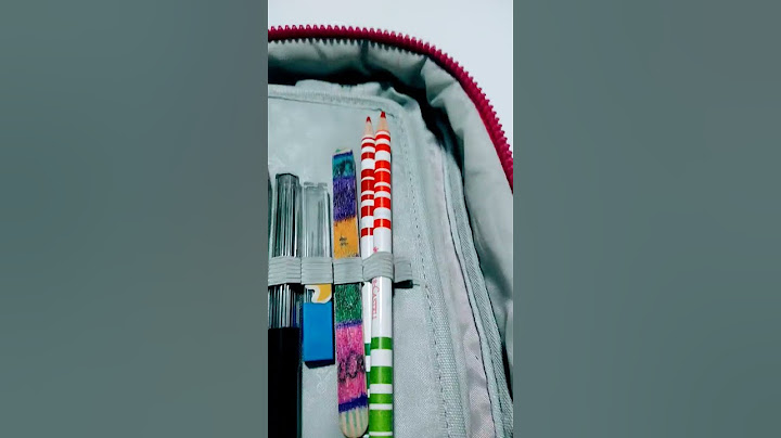 organizando meu estojo