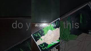 Broly 💀artwork#from dragon ball super#short#anime#fanart#🥶vaibhavsoni9999🥶