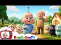 Baa Baa Black Sheep: A Lesson in Sharing with Leo & Grandpa | Kids Songs