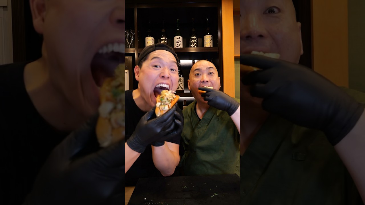 Japanese lobster and crab roll 🦐🦀 