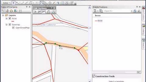 ArcView 10: Tool Edit Vertices