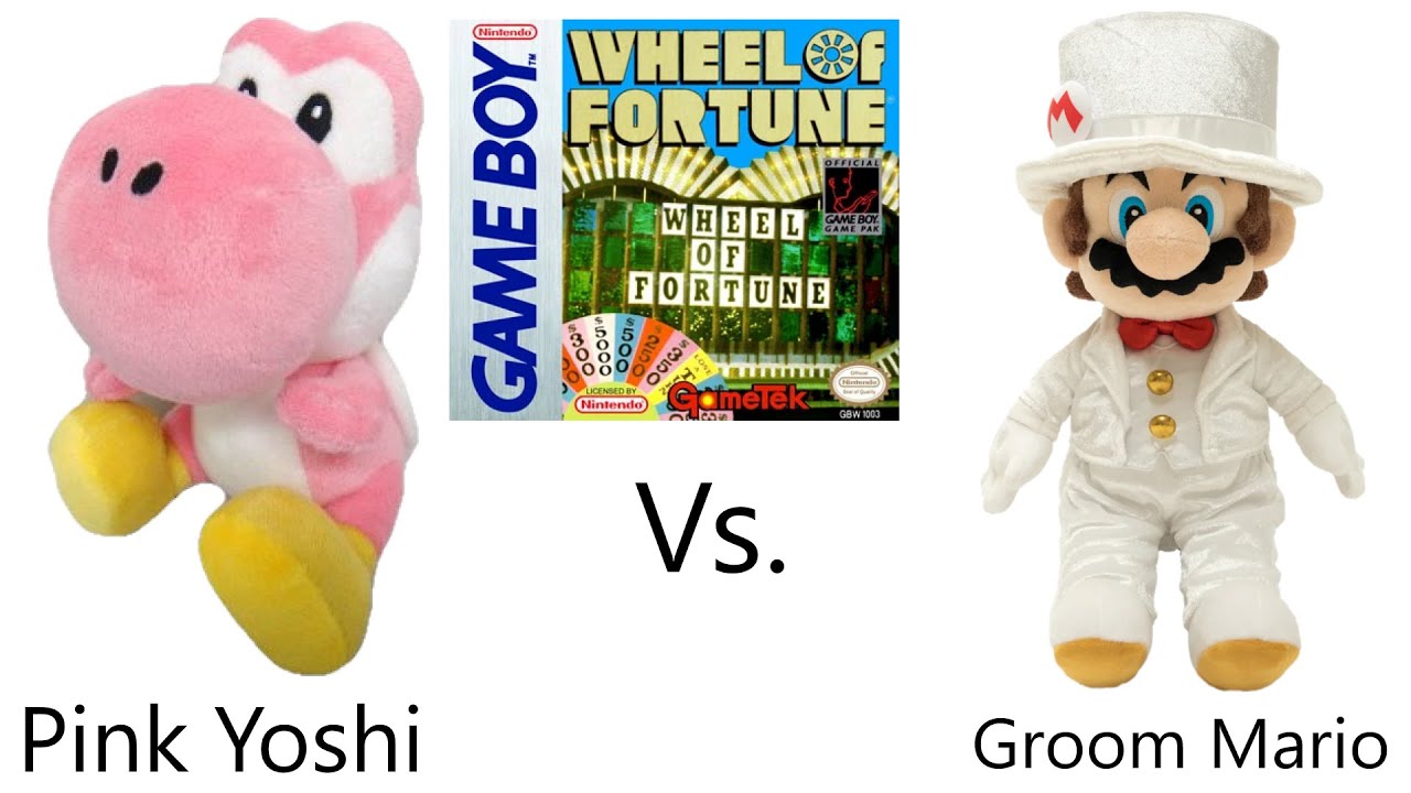 Groomp Mario Wheel of Fortune Game Boy Season 3 Episode 5 (Pink Yoshi vs. Groom ...